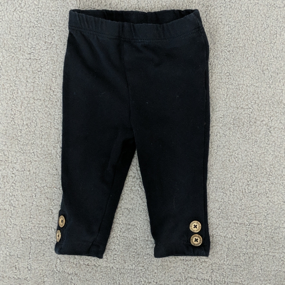 Juicy Couture Baby Black & Gold Polka Dot Outfit - Picture 6 of 9